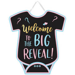 Big Reveal Welcome Sign