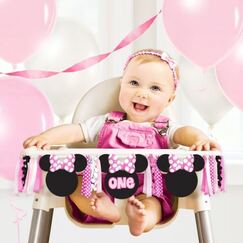 1st Minnie Mouse High Chair Kit