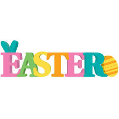 Easter MDF Table Sign