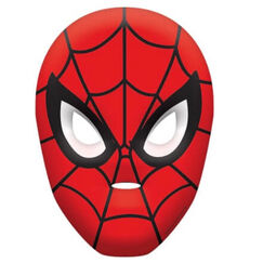 Plastic Spiderman Face Mask