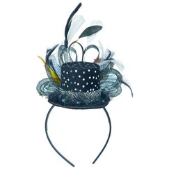 Deluxe Feather Mini Hat Headband