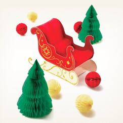 Christmas Sleigh Centrepiece Kit