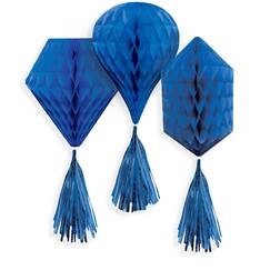 Hanging Royal Blue Shapes - pk3