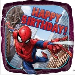 Spiderman Birthday Foil Balloon (45cm)