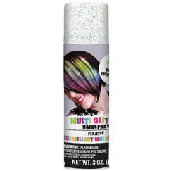 Rainbow Glitter Hair Spray