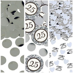 Silver 25th Anniversary Scatter - Bag 34g