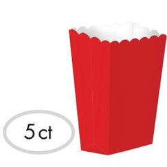 Red Treat Boxes - pk5