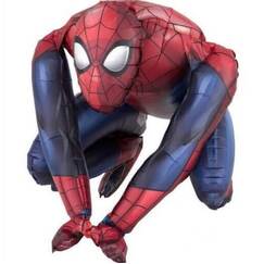 Air-Filled Sitting Spiderman Balloon