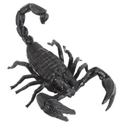 Plastic Black Scorpion (20cm)