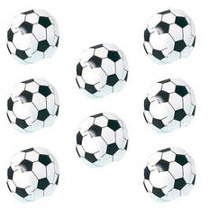 Squishy Soccer Ball Favours - pk8