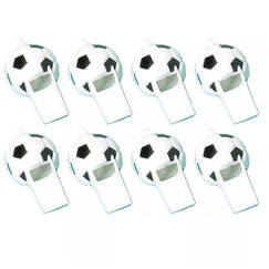 Soccer Ball Whistles - pk8