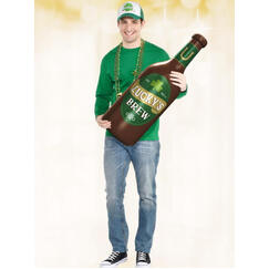 Inflatable Irish Beer Bottle Photo Prop