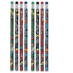 Justice League Heroes Pencils - pk8