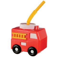 Fire Truck Cup With Straw
