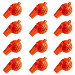 Basketball Whistles - pk12