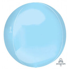 Pastel Blue Orbz Balloon (40cm)
