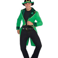 Green Leprechaun Tailcoat Costume