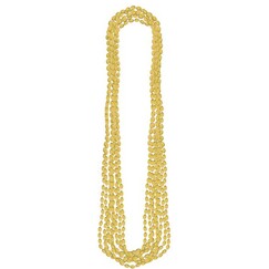 Gold Bead Necklaces - pk8