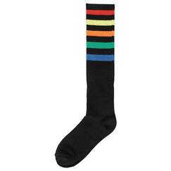 Striped Knee Socks Rainbow