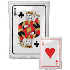 King / Ace Playing Card Balloon (43cm)