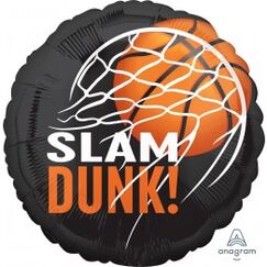 Slam Dunk Basketball Foil Balloon (45cm)