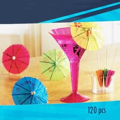 Luau Umbrella Picks (pk120)