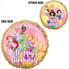 Princesses Birthday Balloon (45cm)