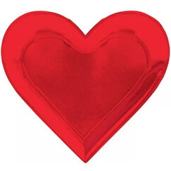 Heart Shape Plates (26cm) - pk8