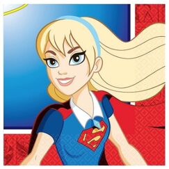 Small DC Super Hero Girls Napkins - pk16