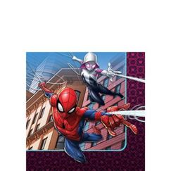 Small Spiderman Napkins - pk16
