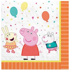 Peppa Pig Confetti Party Lunch Napkins