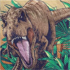 Jurassic World Large Napkins (pk16)