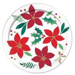 Christmas Wishes Snack Plates - pk8