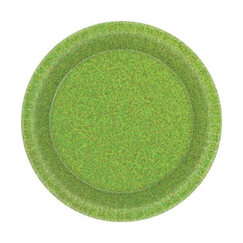 Prismatic Lime Green Plates (17cm) - pk8