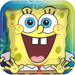 SpongeBob Snack Plates - pk8