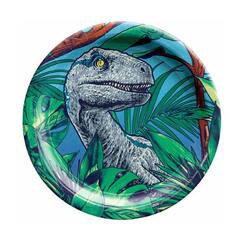 Jurassic World Snack Plates (pk8)