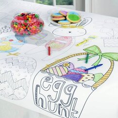 Easter Colouring In Tablecloth