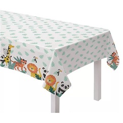 Get Wild Jungle Animals Tablecloth