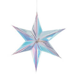Luminous 3D Hanging Star (60cm)