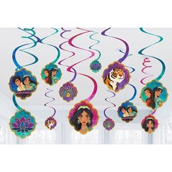 ! Aladdin Hanging Swirls - pk12