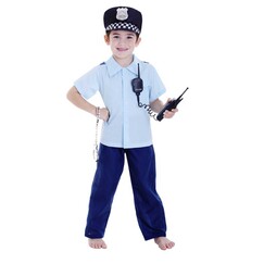 Policeman Costume Kit Age 6-8Yrs