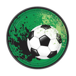 Soccer Snack Plates - Bulk pk18