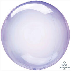 Purple Crystal Clearz Balloon (50cm)