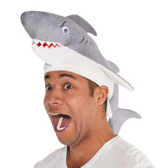 Fabric Shark Hat