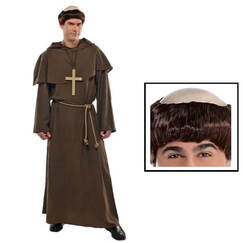 Roman Friar Costume - Adult 