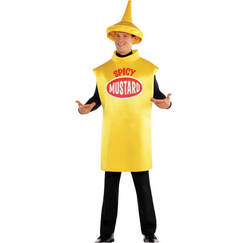 Mustard Bottle Costume (Adult)