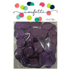 Purple Paper Circles Confetti (28g)