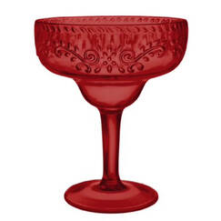 Red Margarita Glass
