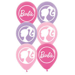 Barbie Party Balloons (pk6)