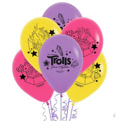 Trolls Band Together Balloons (pk6)
